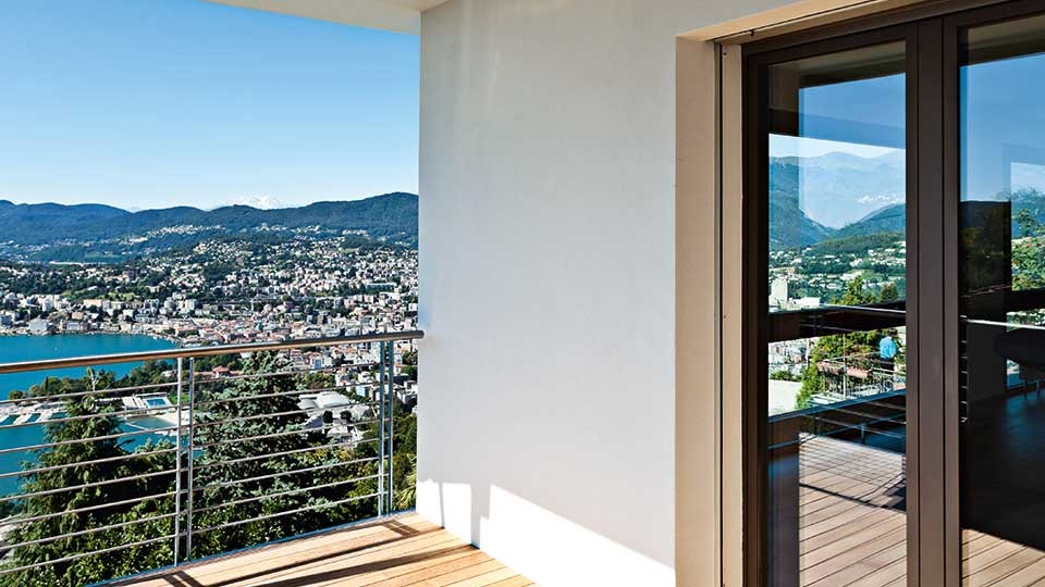 Terrassenwand mit Rigips Glasroc X
