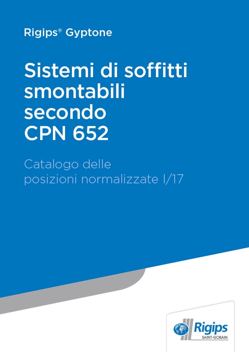 CPN 652 Soffitti smontabili