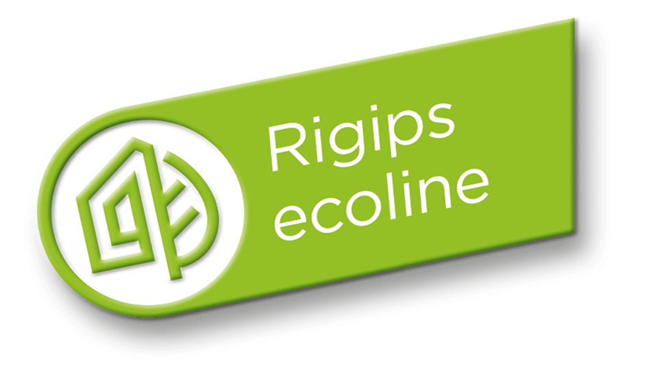 Ecoline Logo von Rigips