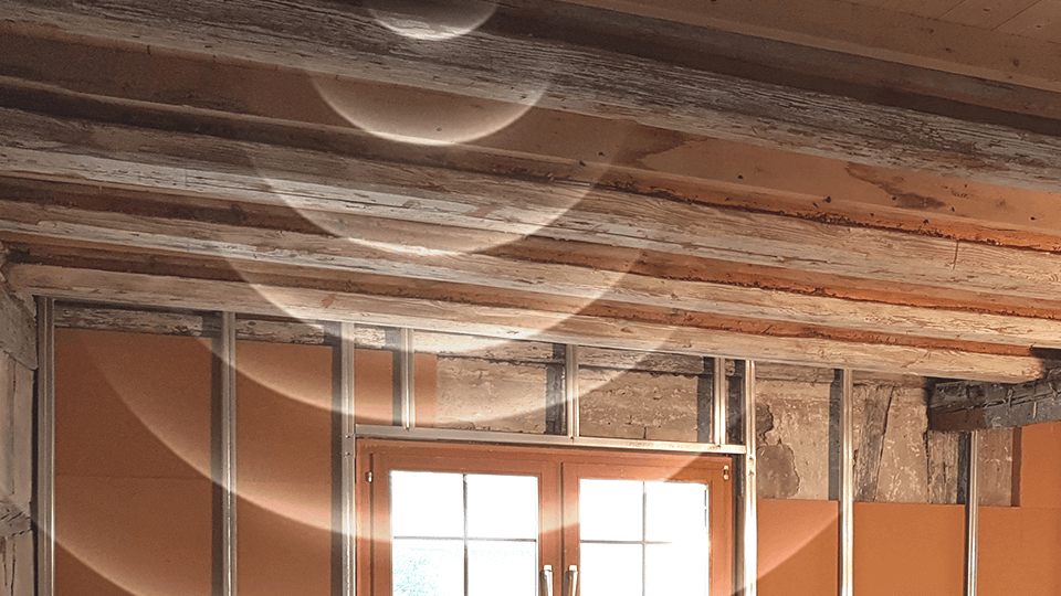 Isolamento acustico nelle costruzioni in legno